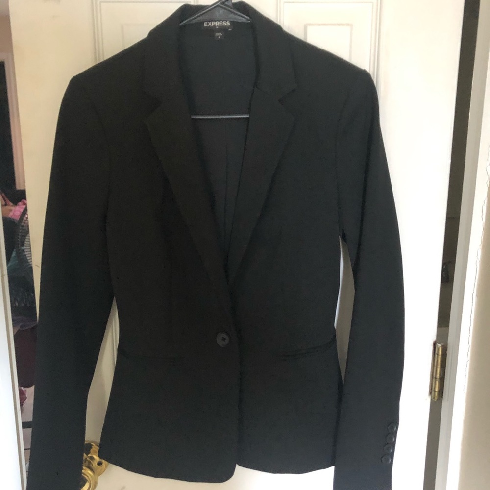 Beautiful. NWOT black Express blazer